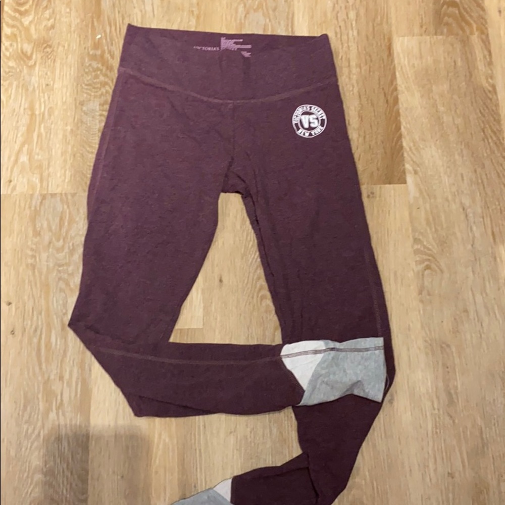 Pink Victoria’s Secret leggings S small